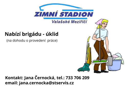 Nabídka práce brigáda - úklid ZS